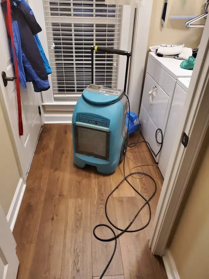 Commercial dehumidifier deployed for Crawl Space Restoration in Lake Barrington